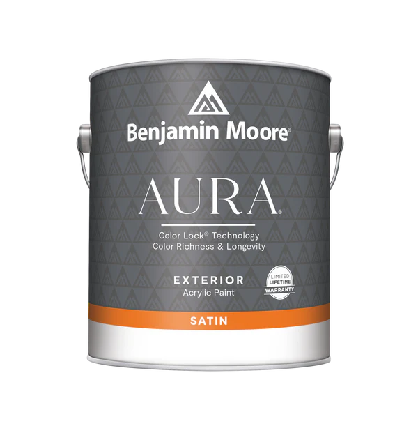 Aura Waterborne Exterior Paint - Satin Finish