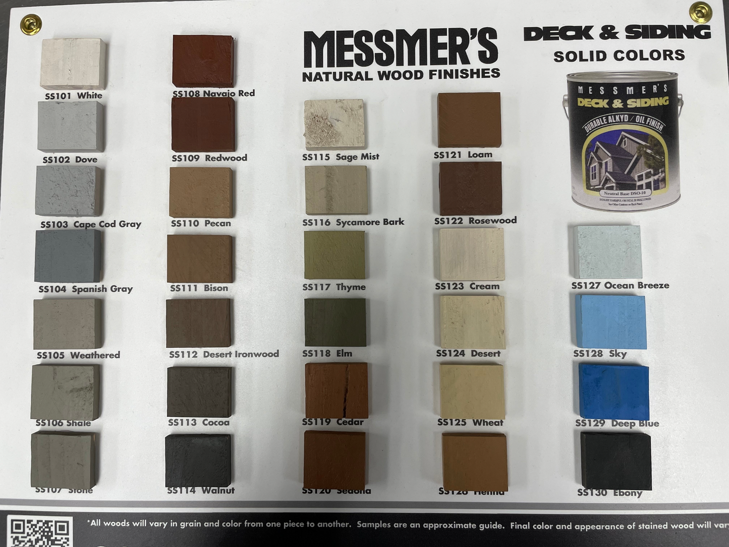 Messmer’s Deck & Siding Stain (Semi-Solid)