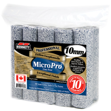 Bennett Micro Pro Roller 10 Pack