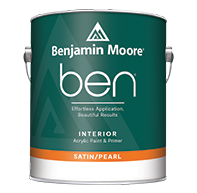 ben Waterborne Interior Paint- Satin/Pearl F628